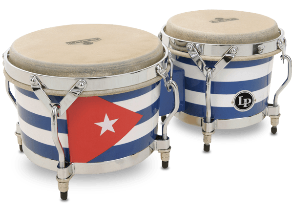 LP Latin Percussion M201-QBA Matador Series Juego de bongos de madera de herencia cubana